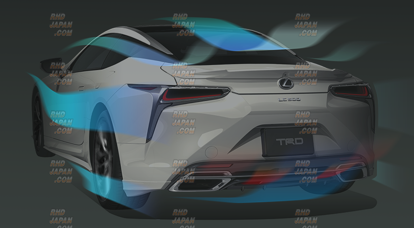 TRD レクサス LC500/LC500h 左右 サイドスカー URZ100/GWZ100 MS344